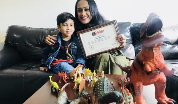 Meet the five year old ‘Dinosaur boy’ of UAE!