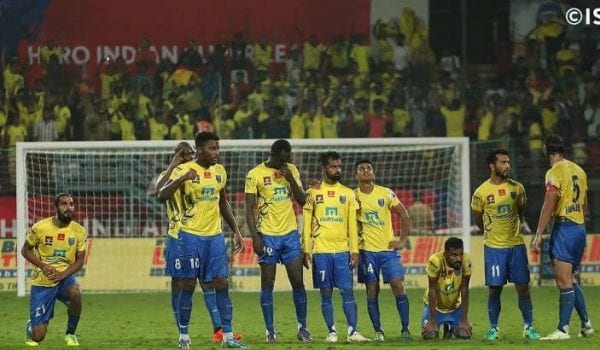 Kerala Blasters win-less streak.