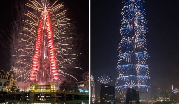 The New Year Eve fireworks to return at Burj Khalifa