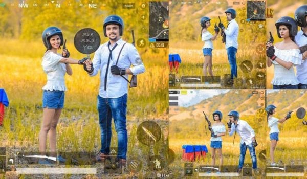 A PUBG-Themed Wedding Shoot