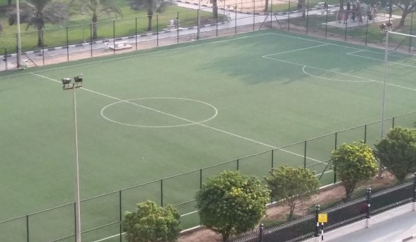Solar power in sharjah parks?