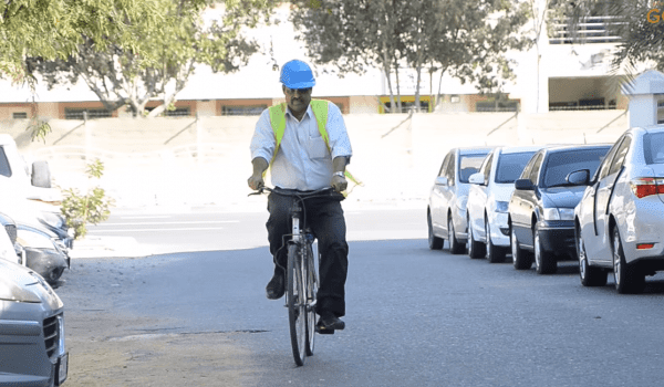 Expat from Kerala uses Cycle as Mode of Transportation in Dubai!