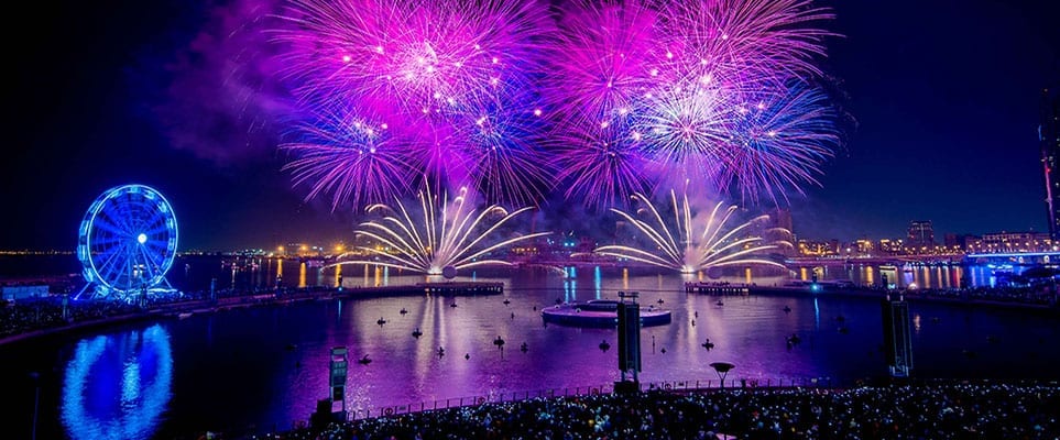 Dubai Festival City Mall Fireworks