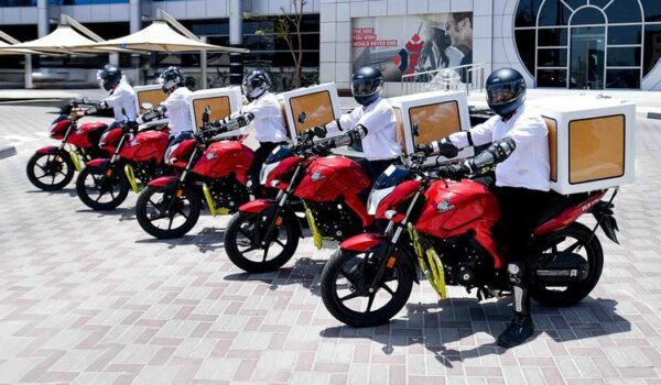 Dubai deploys 600 motorcycles to assist with deliveries