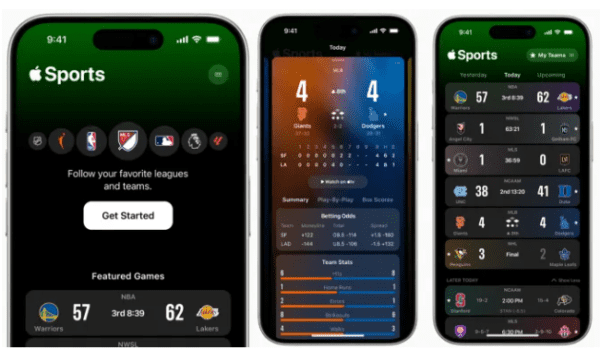 Apple Sports launches in the UAE and Saudi Arabia as Apple expands global rollout