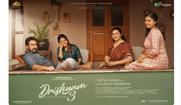 The suspense returns! 🎬 Drishyam 3 gets a U/A 13+ certificate as Mohanlal confirms the release date