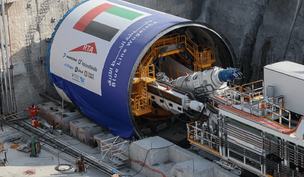 Dubai Metro Blue Line hits key milestone as RTA completes first tunnelling phase