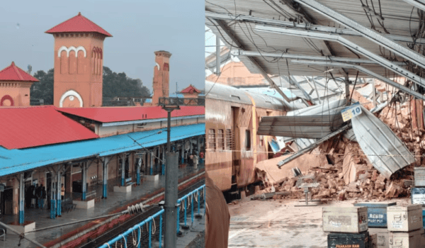 Kozhikode railway station reopens track as clock tower demolition continues