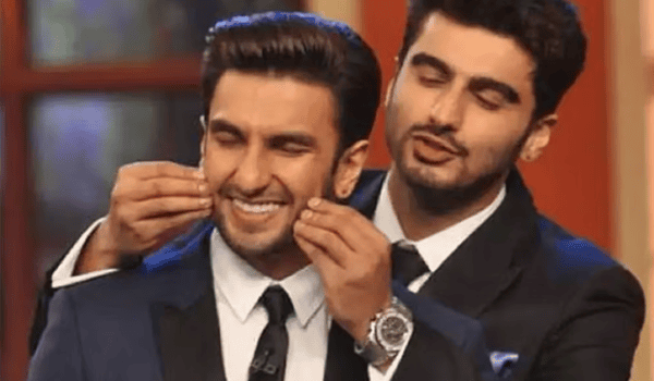 Ranveer Singh finds a cheerful reunion moment with Arjun Kapoor at Anshula Kapoor’s celebration
